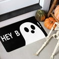 thumbnail image 6 of HomeKingdee Halloween Pumpkin Bath Mat Spooky Pumpkin Decor Bathroom Rugs, Halloween Party Favors Doormats Floor Mats Halloween Ghosts Non Slip Bath Rug, 6 of 6