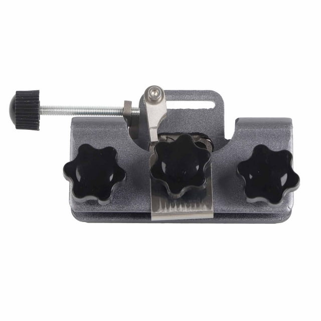 Chainsaw Sharpener Portable Lightweight Hand Crank Chain Sharpening Jig for Electric Saws Gray