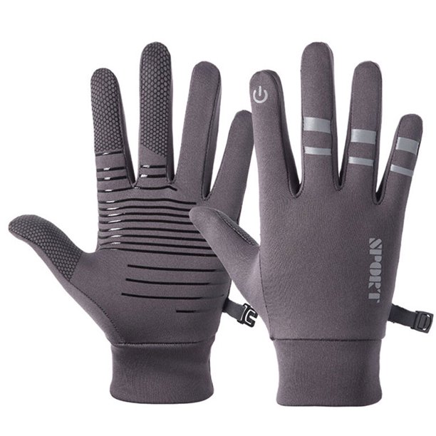 Guantes de equitación al aire libre Hombres Mujeres Invierno Cálido Guantes deportivos Pantalla táctil