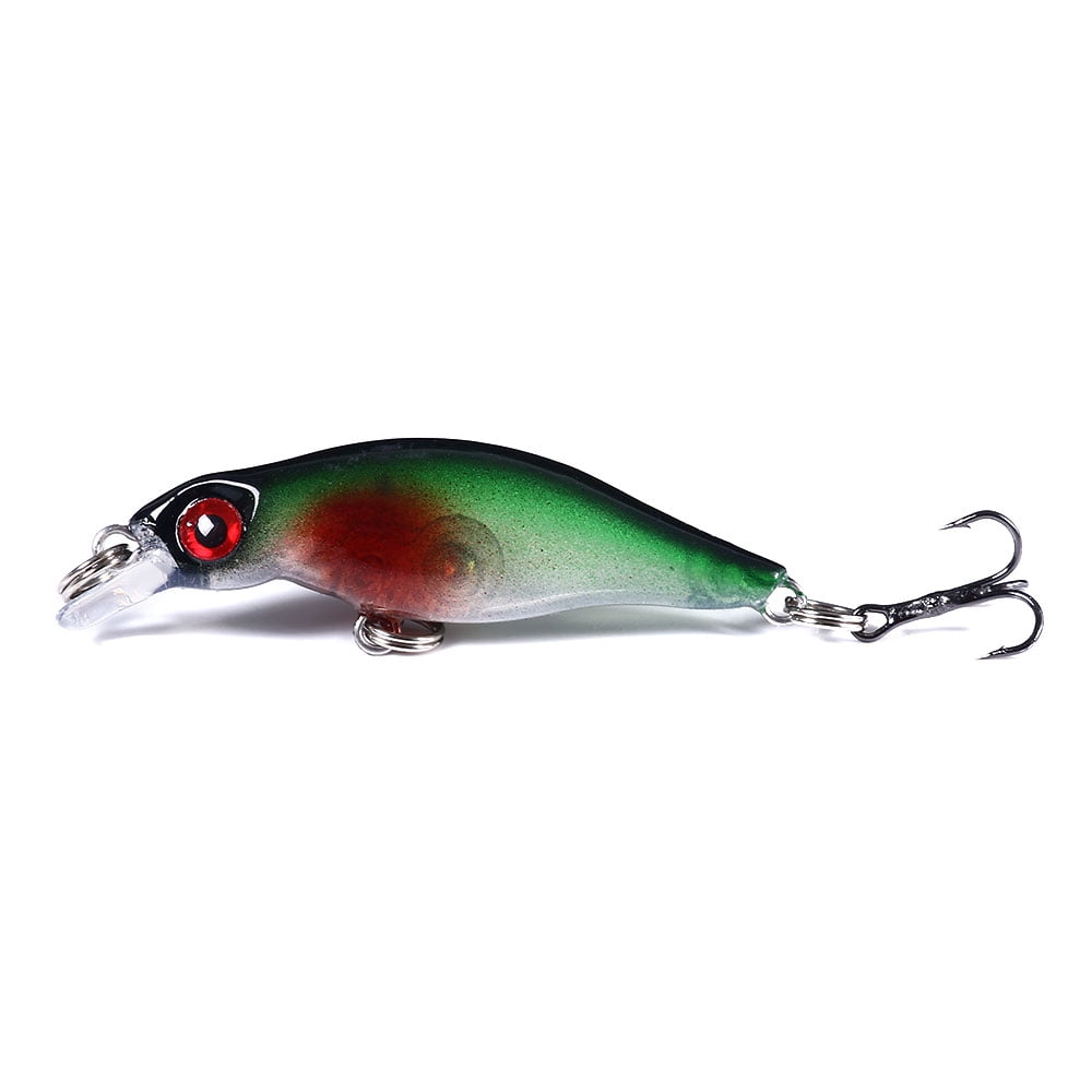 HENGJIA Fishing Lures Large Hard Bait Minnow VIB Lure with Treble Hook Life-Like Swimbait Fishing Bait Popper Crankbait Sinking Lure for Trout Bass Walleye Redfish