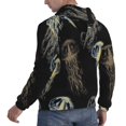 thumbnail image 6 of Wukai Jellyfish Print Men Hoodies Fleece Sweatshirts Long Sleeve Sweaters Pullover Fall Outfits Winter Clothes-Medium, 6 of 7