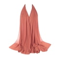 thumbnail image 2 of Harpily Head Scarf for Women Chiffon Scarf Plain Headband Wrap Hijabs Women Bubble Hijab Shawls Muslim Scarf Hair Scarf for Women, 2 of 2