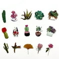 thumbnail image 2 of 70PCS Luggage Sticker Removable Succulent Cactus Laptop Sticker Guitar Sticker, 2 of 6
