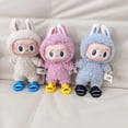thumbnail image 4 of Mini ropa de peluche para muñecas, accesorios de traje para muñecas, Kpop, Exo, Labubu, Idol, Kpop, DIY, regalo para niñas, 17cm, 4 of 5