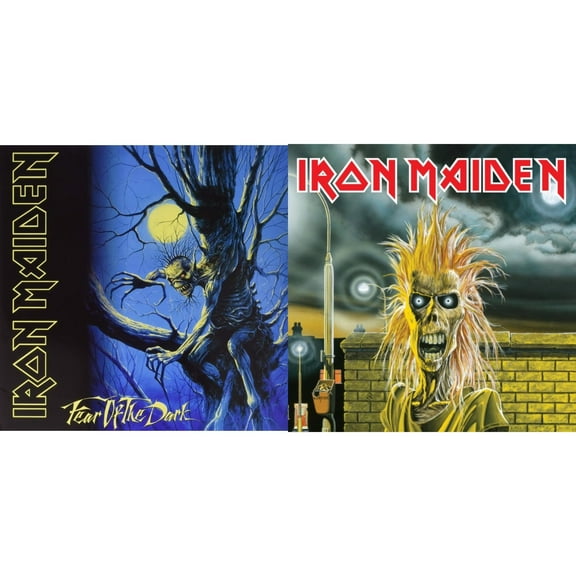 Fear Of The Dark & Iron Maiden (2015 Remaster) [LP Vinyl Bundle]