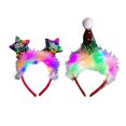 thumbnail image 1 of Diademas navideñas con luces LED que iluminan el árbol de Navidad, alce, sombrero luminoso, diadema, lindo aro para el cabello para festivales, accesorios para el cabello para fiestas navideñas para, 1 of 5
