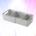 thumbnail image 4 of KAKOWELY cosmetics box Extension-type Storage Box Drawers Separate Storage Boxes Multifunction Desktop Storage Box Household Storage Container for Wardrobe Table Grey, 4 of 5
