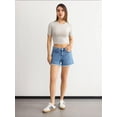 thumbnail image 2 of Crew Neck Basic Crop top, 2 of 5