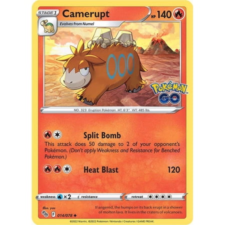 Pokemon GO Camerupt #14
