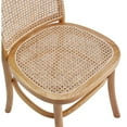 thumbnail image 2 of Manhattan Comfort Paragon 19.29" Wood Dining Chair in Natural (Set of 4), 2 of 7