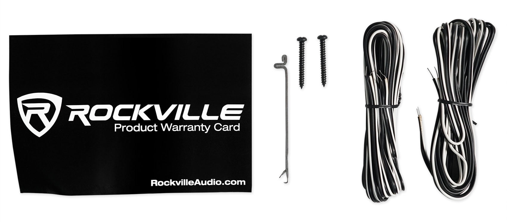 Technical Pro Home Karaoke Machine System+(2) 5.25" Black Wall Mount Speakers