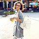 thumbnail image 2 of Mochila De Mujer Mochilas Dama Mochila Escolar Belug, Beige, 2 of 5