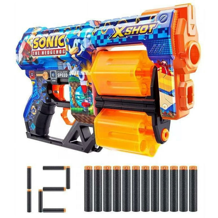 X-Shot Sonic the Hedgehog Speed Blaster Toy Gun - Walmart.com