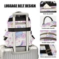 thumbnail image 3 of FORMRS Mini Backpack Purse for Women Travel Daypack Casual Shoulder Bag, Pink Skates, 3 of 7