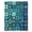 Blue, Pattern 10, variant on ODIKA 4' x 6' Machine Washable Non-Slip Area Rug, aztec geometric High Traffic Rug, Blue, 978457