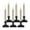 6Pcs Candles & 6Pcs Black Holders-A14, variant on 2025 6Pcs Window Candles with Sensor Battery Operated LED Dusk to Dawn Window Candle with Amber Steady On or Flicker Flame, Black Holders Pack of 6