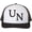 Black/White, variant on UN Embroidered Trucker Hat | United Nations Meshback Snapback Cap for Men & Women | Adjustable Patriotic Baseball Hat