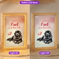 thumbnail image 2 of Every Fart is Love Note Newfoundland Guilty Face Happy Valentine's Acrylic Plaque with Wood Photo Frame Box Newfie Dog Lover Gifts Light Box - 01016, 2 of 5