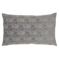 thumbnail image 1 of homeroots home decor 386155 Slate Gray Distressed Gradient Lumbar Pillow, 1 of 3