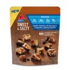 Atkins Dark Chocolate Sea Salt Caramel Crunch Bites, Keto Friendly, 5 Servings