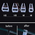 thumbnail image 6 of 3M 5M 10M Draught Excluder Silicone Sealing Strip Sliding Sash Glass Shower Door Window Collision Avoidance Gasket 6/8/10/12mm, 6 of 6