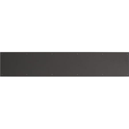 

Brass Accents A09-P0634-723KP 6 x 34 in. Kick Plate - Screw Mount Weathered Steel