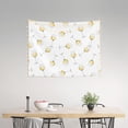 thumbnail image 2 of Champagne Glass Print Tapestry for Bedroom - Tapestry Wall Hanging Wall Tapestry for Dorm Wall Decor Home Decoration , Aesthetic Funny Tapestry 29 x 37in, 2 of 5