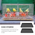 thumbnail image 4 of 2 bandejas para orinal de pájaros, inodoro para periquitos, jaula para perros pequeños, soporte para jaula de conejos y bandejas para arena de gatos., 4 of 6