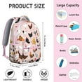 thumbnail image 6 of Cute Small Backpack for School with Farmhouse Rooster and Hen Patterns, Lightweight and Stylish Travel Bag, 6 of 6