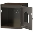 thumbnail image 4 of ZENY Decorative Cat House Pet House, Cats Furniture Cabinet 18.9"W x 20.9"D x 20.9"H Brown, 4 of 8