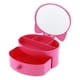 thumbnail image 4 of Forma De Caja De Joyería De Forma De Gato Dulce Para Organizador De Almacenamiento De De Collar, Caja De De pequeña sala De Joyería De Plást Rosa roja, 4 of 8