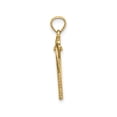 thumbnail image 2 of 10K Yellow Gold 3-D Moveable Locking Wrench Charm Pendant, Polished, 19.3 mm, 2 of 7