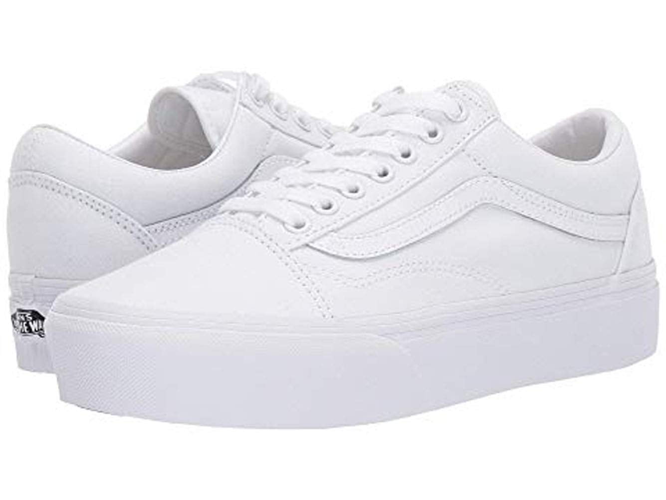 Vans Old Skool Platform (True White)