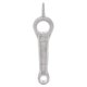 thumbnail image 3 of BIESTA DE CONEXIÓN DE ALUMINIO FUNDIDO, FIJACIÓN CONFIAVIABLE DE 12X20X89 ACCESORIOS DE Bomba de compresor de aire de Biela para compresor para compresor, 3 of 7