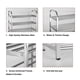 thumbnail image 4 of Estante de zapatos de 4 niveles Torre de zapatos de metal 16-20 pares Unidad de organizador de almacenamiento de zapatos Estante de entrada Gabinete apilable con 4 niveles Estantes metálicos Baoblaze zapateros de acero inoxidable, 4 of 8