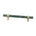 thumbnail image 2 of Kuntesetty Marble Cabinet Pulls Cabinet Handle,Reaplcement Elegant Dresser Pulls Hardware for Cupboard Dresser Drawers Kitchen Wardrobes 35x170mm Green, 2 of 7