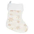 thumbnail image 3 of Christmas Stocking, Polyester Widely Uses Christmas Decoration  For Home For Restaurant For Shop Gold,Silver, 3 of 8