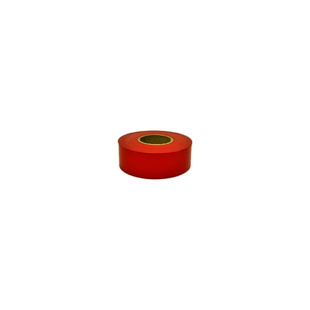 Manufacturer Varies Flagging Tape, Red, 300 ft L, 1 3/16 in 1EC23