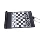 thumbnail image 1 of Juego de ajedrez Juegos de mesa de viaje portátiles Juego de ajedrez enrollable de cuero PU para niños y adultos, 1 of 8