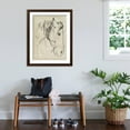 thumbnail image 3 of Art.com Horse in Bridle Sketch I Art Print by Jennifer Parker, Brown Frame Wall Art, 32" x 40", 3 of 5