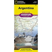National Geographic Adventure Map Argentina Map, Book 3400, (Paperback)