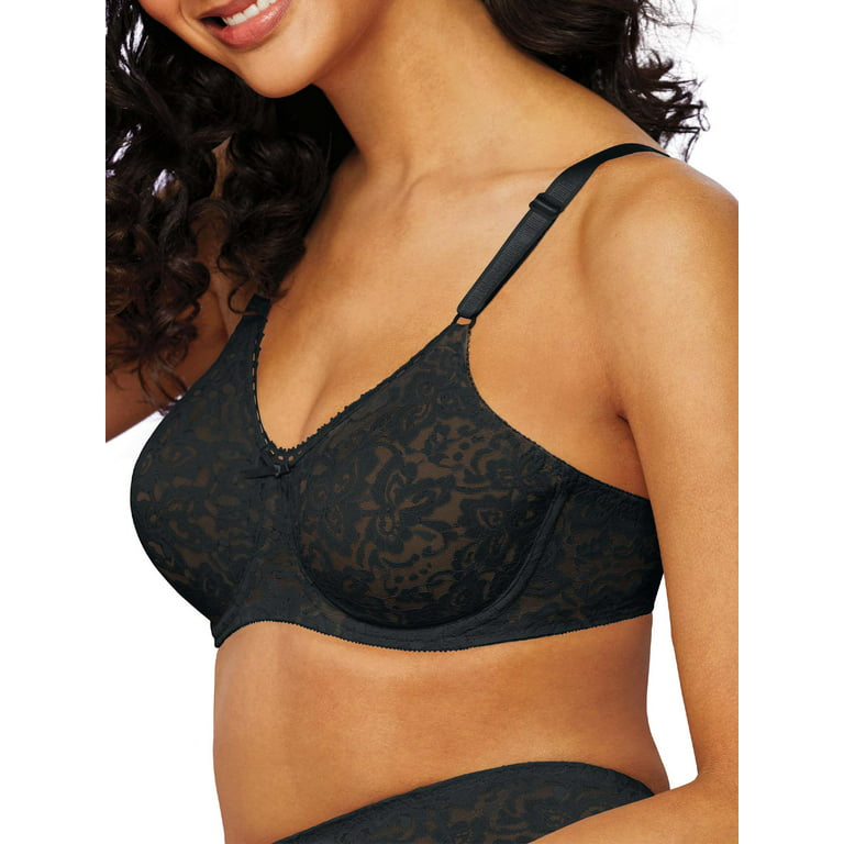 Bali Lace 'N Smooth Seamless Bra Womens Underwire Comfort-U Full Coverage  3432