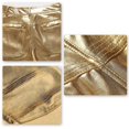 thumbnail image 4 of Pantalon en Cuir Slim Fit Brillant pour Homme, 4 of 4