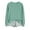 Light Green, variant on Fashion Clothing Women's Solid Color Sweatshirt Sweatshirt For Women Tops Casual Raglan Long Sleeve Crew Neck Pullover Sweatshirt Casual Solid Color Tops