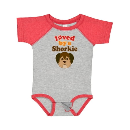 

Inktastic Shorkie Dog Shih Tzu Yorkie Gift Baby Boy or Baby Girl Bodysuit