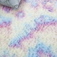 thumbnail image 6 of SAFAVIEH Rainbow Jaki Abstract Shag Area Rug, Rainbow, 6' x 9', 6 of 10