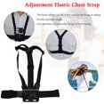 thumbnail image 2 of Sangle de Poitrine Ceinture Harnais de Trépied pour Go Pro SJCAM SJ4000, 2 of 8