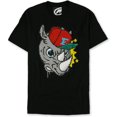 thumbnail image 1 of Camiseta gráfica Ecko Unltd Pixel Head para hombre negra extragrande, 1 of 1