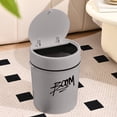 thumbnail image 1 of Cubo de basura de plástico reforzado, ideal para el hogar, la cocina, el baño o el dormitorio. Gran capacidad, material ecológico, diámetro amplio y tapa., 1 of 7