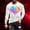 001 White, variant on Valentine Sweater for Women Men 3D Ugly Heart Sweater Tie Dye Rainbow Swirl Heart Long Sleeve T-Shirt